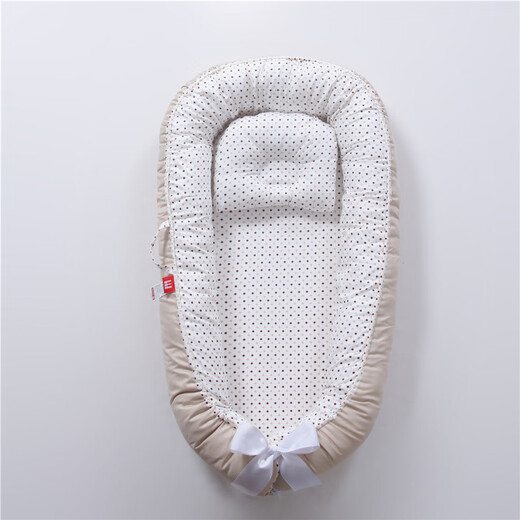 Hengzan newborn baby crib sleeping bed, safe crib, baby bed, bed in bed, baby nest travel bed, Carrot Rabbit HDJ 50*85