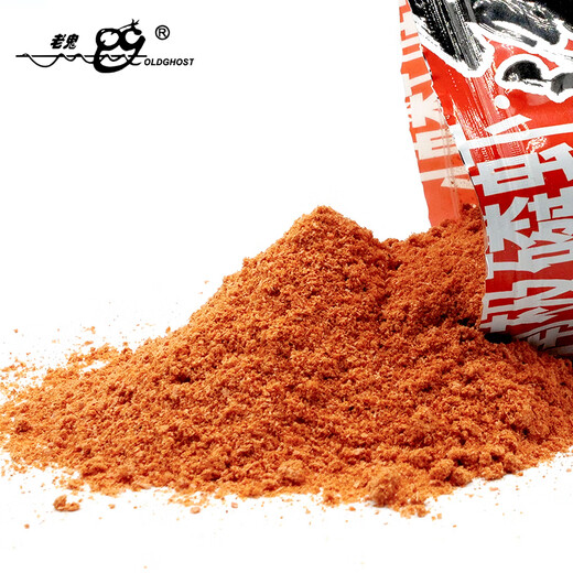 Old ghost (OLDGHOST) fishing bait Antarctic krill lure 200g thick fishy shrimp powder fishing bait black pit pond fishing lake library crucian carp carp