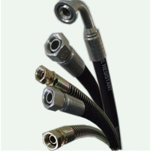 Fanyi Kechuang high-pressure oil pipe, high-pressure steel wire rubber pipe, size specifications can be customized, unit price/meter high-pressure steel wire rubber hose/inner diameter 16mm connector