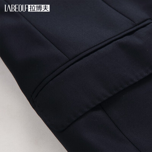 LaBeouf business meeting suit for men, middle-aged leader secretary 100% wool formal wear, autumn and winter light luxury banquet dress, gentleman black B version, 100% scarce fine wool, 50 yards/180 tops + trousers