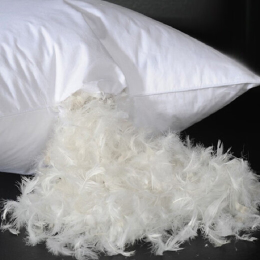 Five-star hotel down pillow white duck down goose feather pillow core pillow soft pillow single health pillow