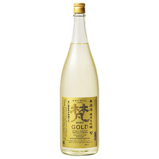 Bandar Gold (GOLD) sake 1800ml Pure rice dainjiu imported from Japan Gankou Japanese food with wine gift