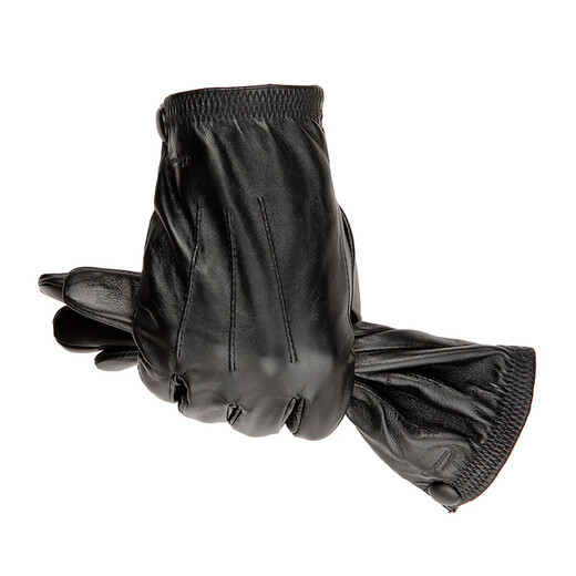 Crocodile shirt genuine goatskin gloves men's autumn and winter thin non-velvet cycling touch screen windproof gloves gift 551XXL size