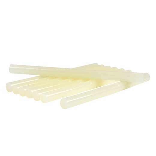 SANTO household hot melt glue gun, handmade diy artifact bonding, suitable for 11mm hot melt glue strips, transparent glue sticks 1625, 8 pieces packed 11mm