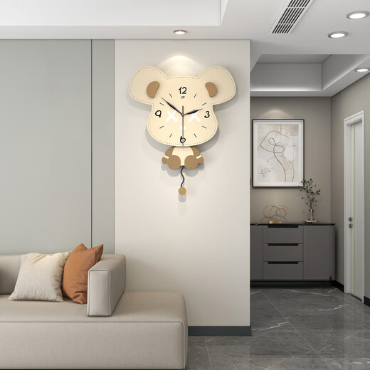 Jiujiuda 2025 new Internet celebrity living room clock wall clock home fashion wall clock Internet celebrity creative clock wall hanging simple and modern