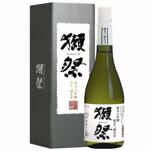 獭祭Dassai 39三割九分清酒 纯米大吟酿 日本进口  720ml礼盒装送礼
