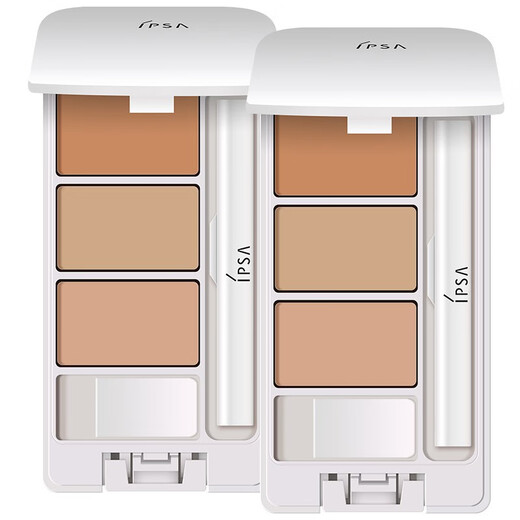 IPSA Concealer IPSA Three Colors Modify Spots and Dark Circles Cover Acne Marks and Repair Palette Three Color Concealer 4.5g Two Boxes