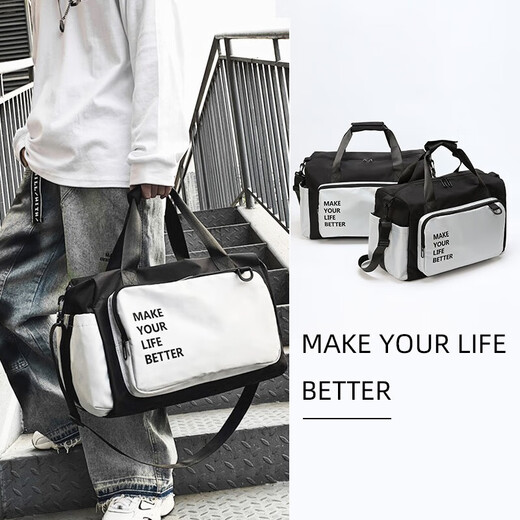 Sac de voyage de voyage Lehuo Sac à bagages pour hommes Sac de sport pour hommes Sac de gym