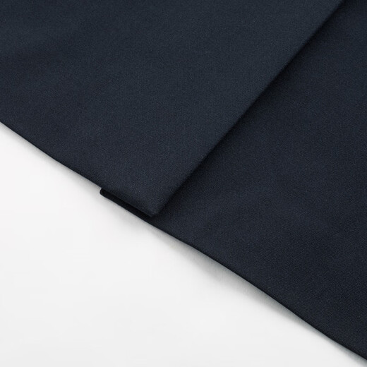 Qipai suit hard new business formal wear men's groom and best man wedding dress suit two-piece navy blue 46 A