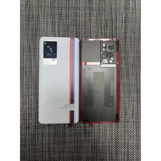 Suitable for iqoo8 original back cover frosted glass original factory pure original back shell IQ8 rear screen iqoo8pro back cover legend iQOO8 original back cover legend with frame lens