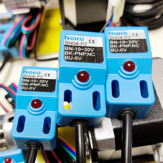 Customized stepper motor learning positioning control PLC screw slide kit with encoder driver close to open