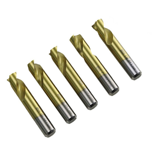 Titanium pneumatic spot welding drill bit 8mm spot welding drill bit Automobile sheet metal welding spot removal drill bit 8MM