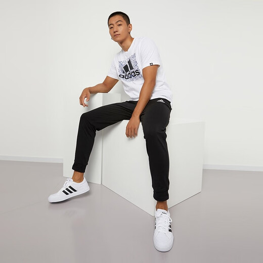 Adidas Мужская и женская обувь Новая неободественная, универсальная износостойкая, дышащая, низкопередача.