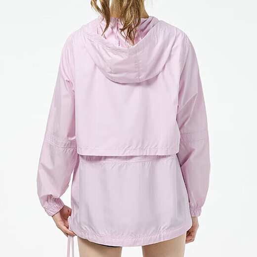 Nike (Nike) Jacke Frauen Sommer Neue Sportbekleidung mit Kapuzenhöhle, atmungsaktive und komfortable Jacke AJ2983-695 Pink S