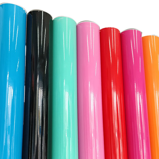 ZRGAE color changing film full body vehicle film black and white car clothing film car model center console roof modified car interior sticker bright yellow 0.5m*1m