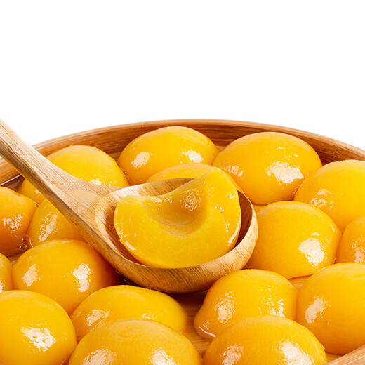 True Heart Yellow Peach Hawthorn Mixed Sugar Fruit Canned 880g Glass Bottle Family Casual Snacks Mother's Day Gift [Hot Sale] Yellow Peach + Hawthorn 880g/can