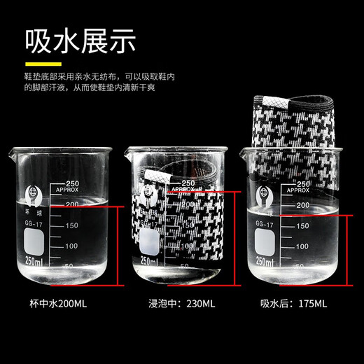 Buyun deodorant and fragrant insoles for men and women, nano deodorant, sports, breathable, sweat-absorbent, scented, deodorant, four-season leather shoe insoles, 10 pairs, size 42