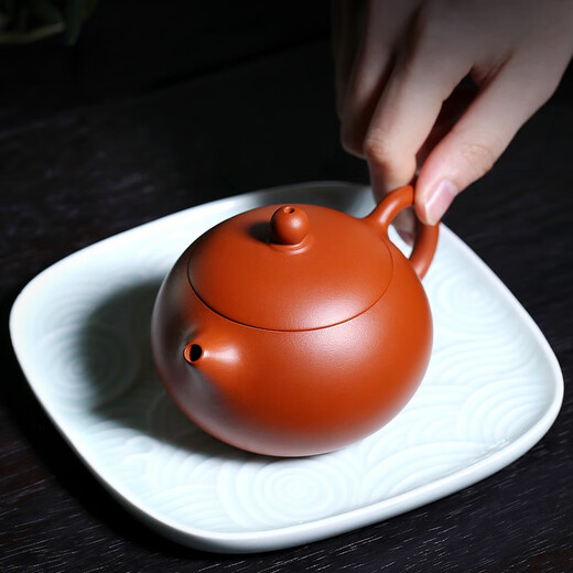 Hidden Pot World Government Subsidy Yixing Zisha Pot Purely Handmade Teapot Zisha Tea Set Zhuni Xishi Tea Set