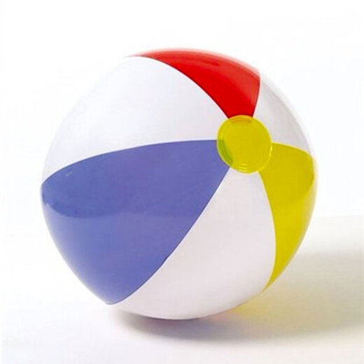 INTEX59030 inflatable beach ball children's toy ball beach ball baby toy four-color inflatable ball 61cm