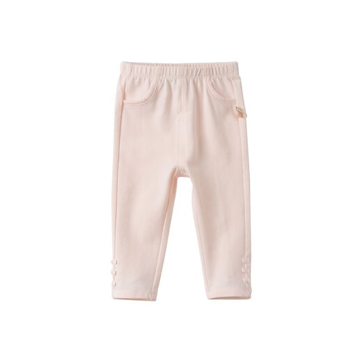 
David BELLA (DAVE/BELLA) fashionable cartoon boy big pp pants children harem pants baby girl autumn clothes baby big butt trousers pink [DB16866] 73 cm (recommended height 66-73 cm)
