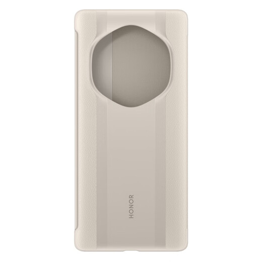 Honor (Honor) Magic3 Ultimate Version Original Mobiltelefon Hülle Flip Cover Protective Case Full-inclusive Anti-Fall-Handy-Hülle Business Magic 3 Ultimate Version Smart Window Leder Hülle Magic3 Ultimate Version Lederhülle (Khaki)