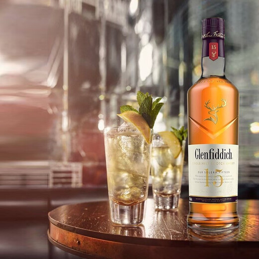 
Glenfiddich 15 years Scottish single malt whiskey 1000ml gift box imported wine