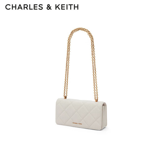 CHARLES/KEITH Diamond Chain Small Square Wallet Bag Women's Bag Birthday Gifts Gifts to Girlfriend CK6-10680924