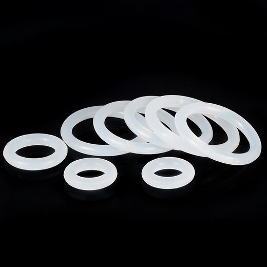 Jinggong silicone sealing ring o-ring sealing ring o-ring silicone gasket silicone o-ring rubber gasket rubber ring silicone gasket outer diameter 8 * wire diameter 2 (500 pieces)