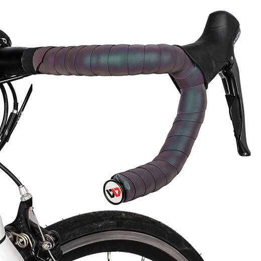 Yun dyed bicycle handlebar straps for road bikes at night reflective color-changing handlebar straps with dead-fly gradient colorful bicycle straps color-changing handgrip straps
