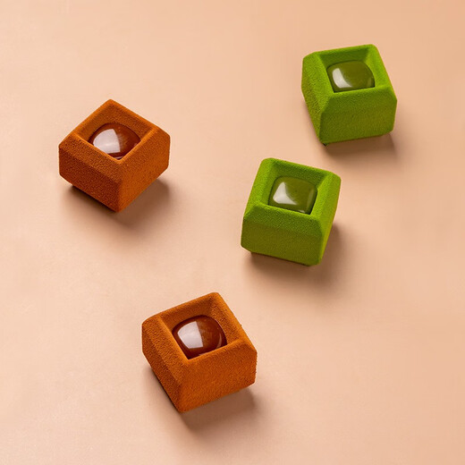 Multi-concave small Rubik's Cube Mousse Silicone Mold French Pastry Pudding Sandwich Baking Equipment 28 Concave small Rubik's Cube Mould 1049