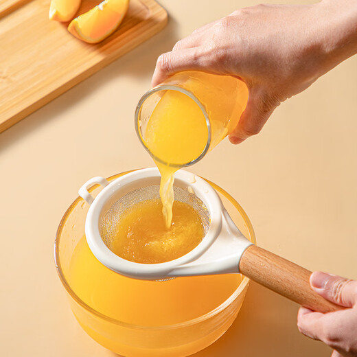 Cooks Baby Aliments Supplément à outil de filtre Filtre de soja Lil de soja Evale d'œuf liquide Filtre à acier inoxydable Bâteau de maison