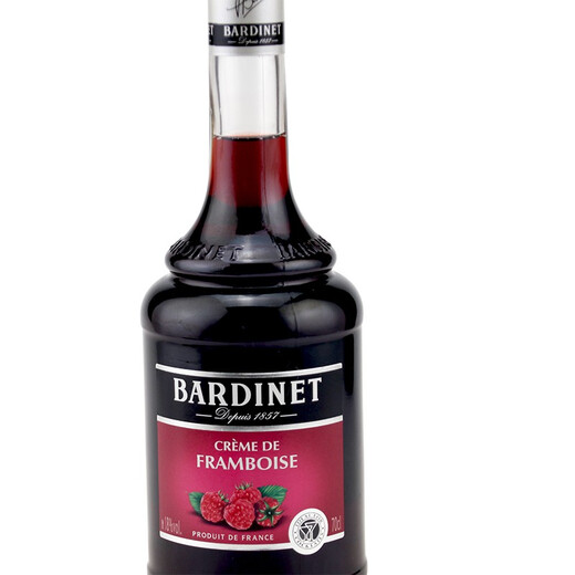 必得利（Bardinet）法国进口 必得利糖浆无酒精浓缩果味汁/力娇酒 调酒基酒辅料 覆盆子力娇酒