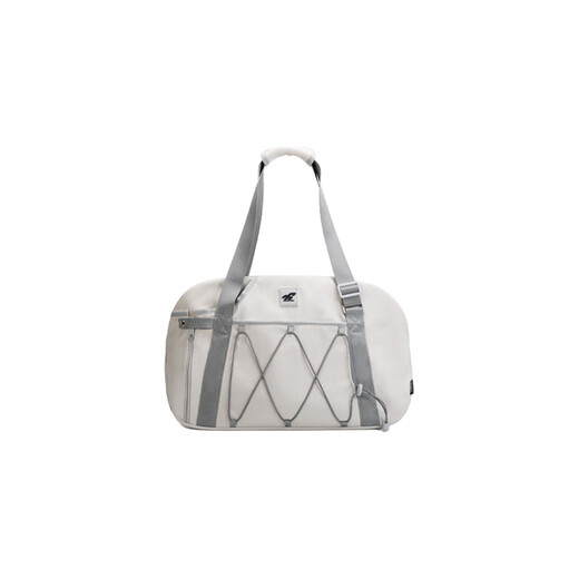 VAOPER Feed Crossbody Bag Pilates Tennis Bag Women's Large Capacity Short Distance Travel Bag Dry and Wet Separated Fitness Shoulder Bag Men Gray