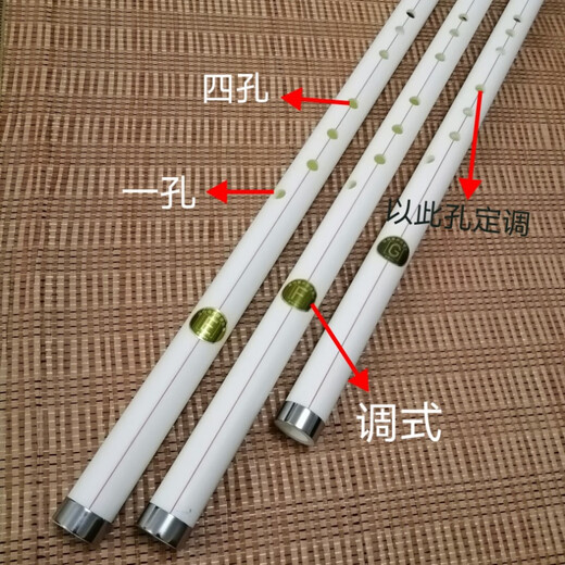 Lochflöte mit Abdeckung langer Flöte Wasserpfeife Flöte Anfänger Körperverteidigung acht Löcher Vorhand und Rückwärtsflöte und Türmund Flöte Hundert Bambus Stranger Sound Innovatives Instrument F Tune Vorhand acht Löcher mit Abdeckung (Erweiterte Praxis)