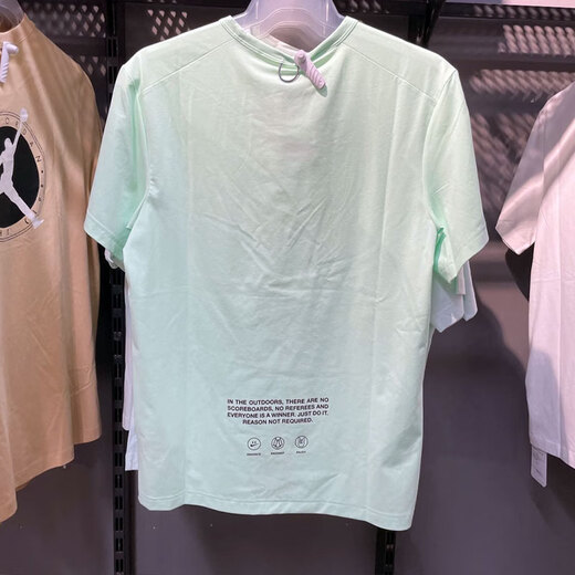 耐克（NIKE）短袖T恤男士2025夏季新款运动服舒适透气圆领衫休闲上衣 HF6169-376浅绿 2XL
