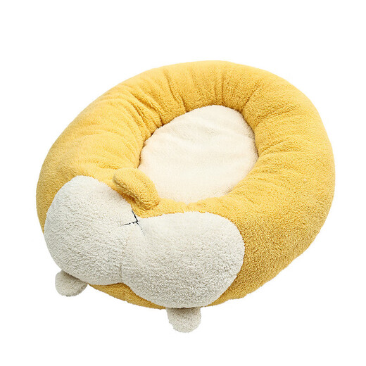 
Corgi styling nest in winter warm nest cat kennel dog kennel pet kennel cat dog pet sleeping pad mat pet supplies M-60*50*15CM-695g