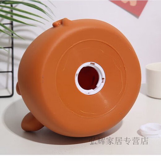Piggy Bank, Tiger, Tiger, Cartoon, Antiball, Super Large Spiggy Bank, Geburtstagsgeschenk für Kinder, Jungen und Mädchen, goldener Tiger, kleine Trompete (kann ein- und aus sein)
