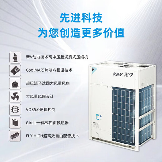 Daikin (DAIKIN) Daikin second-hand 90% new central air-conditioning multi-split unit RUXYQ4B-4P DC variable frequency cooling and heating first-class energy efficiency VRV series host commercial household one-to-two and one-to-three RUXYQ4B-4P host