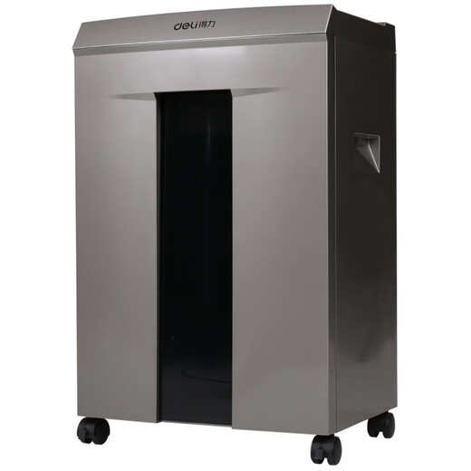 Deli 9905 Office Shredder 20L Shredder de grande capacité 60 minutes Disc Bank Carte File Shredder 10 pièces 60 minutes