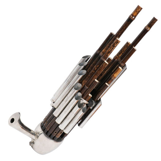 
Yuefu Poetry (YUEFUSHI) 14 spring 17 spring 21 spring purple bamboo amplification tube copper dousheng folk musical instrument round sheng purple bamboo play sheng supports customization 21 spring purple bamboo black tube copper dousheng D tune Contact customer service to customize live dou or other tunes