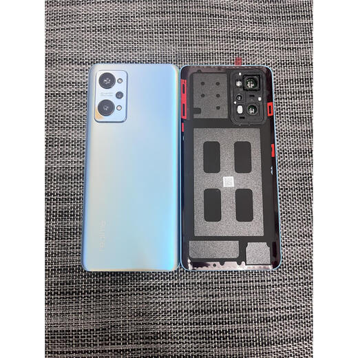 ASuitable for GTNeo2 original back cover glass Realme GTNeo2 original battery cover rear case rear screen GT Neo2 black original back cover without mirror