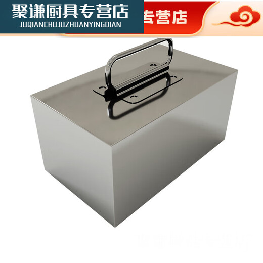 
Tonghuadu stainless steel pressed meat block braised meat block pressing cooker stone pressing cloth block pickles pressing briquette cooked food pressing briquette soup barrel counterweight 5Jin [Jin equals 0.5 kg] thickened model 12201
