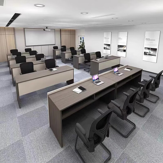 苏迪尔会议室桌椅组合培训桌学生课桌条形培训桌子办公长条桌演讲主席台 1800*600