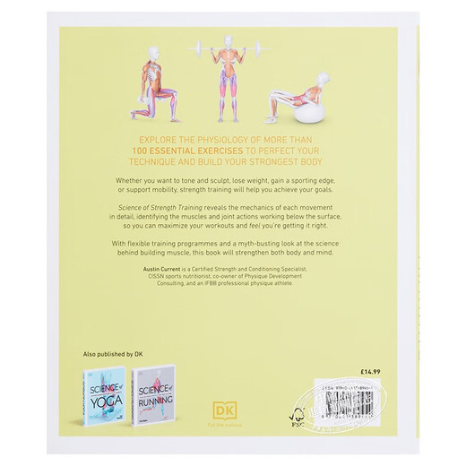 DK Science of Strength Training 英文原版Austin Current