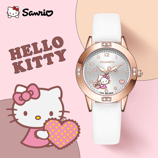 Hello Kitty children's watch only time 6-12-16 year old primary school junior high school students start the school season birthday gift for girls 3271