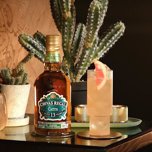 芝华士（Chivas Regal）苏格兰 斯佩赛产区 调和型 威士忌 洋酒 12年+13年龙舌兰桶500ml