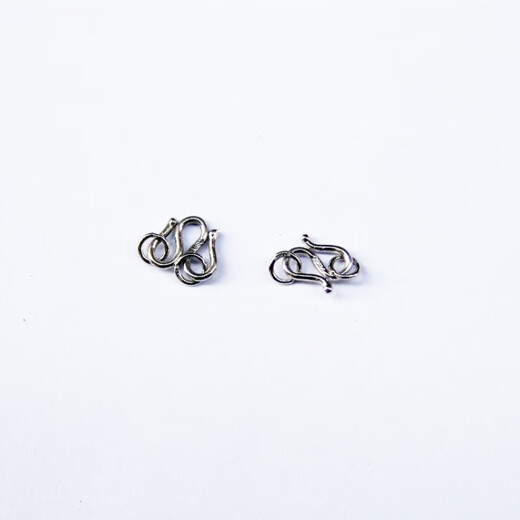 DL 1998 platinum necklace buckle connector PT950 platinum M buckle necklace buckle buckle DIY platinum accessories Pt small PT950 platinum S buckle 0.26 g