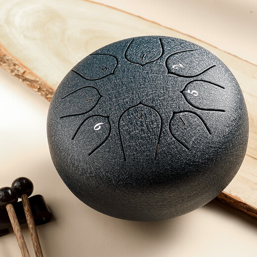 LU RU LOTUS ETHÉRÉE ENTÉRAL 8-TONE 6 pouces portables pour les enfants pour enfants en acier Couleur Couleur de percussion creuse
