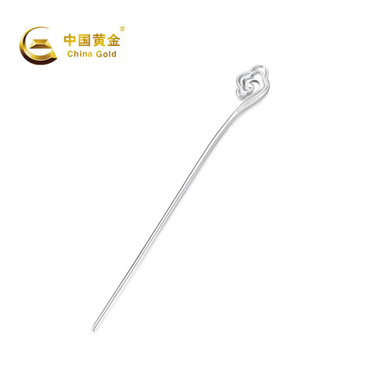 China Gold (CHINA GOLD) sterling silver hairpin for women 99 pure silver treasure hairpin auspicious clouds hairpin birthday gift for girlfriend, wife and mother today/next day delivery auspicious clouds silver hairpin