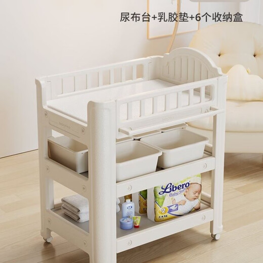 babyviva baby diaper table baby touch care table diaper change diaper moveable newborn bath crib single diaper table
